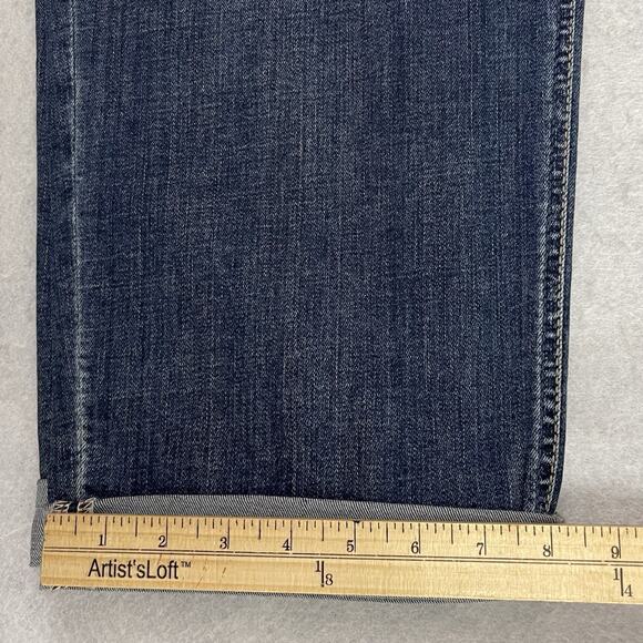 Silver Jeans Elyse Curvy Fit Mid‑Rise Capri 22W/23L Indigo NWT - Picture 9 of 15